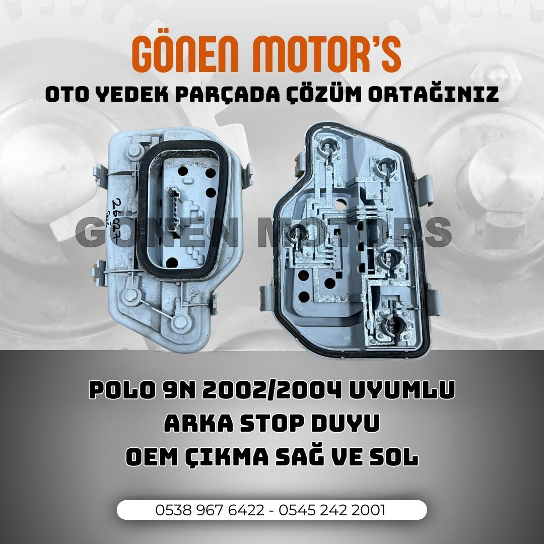 055 - POLO 2002-2004 / 9N STOP DUYU SAĞ SOL